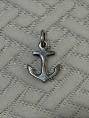 James Avery Sterling Anchor Charm in Silver Tone